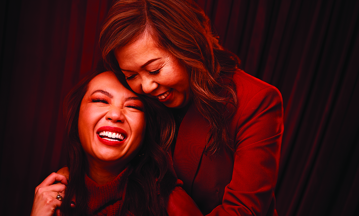 an image of Brigitte Truong and her mother photographed for Sephora Canada's Lunar New Year campaign 2021