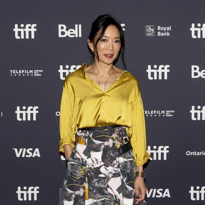 director Jessica Yu attends the "Quiz Lady" premiere during the 2023 Toronto International Film Festival