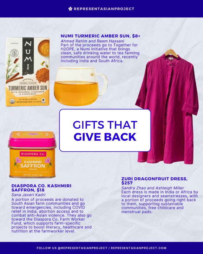 gifts that give back from asian owned brands